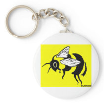 bumble bee tee key chains