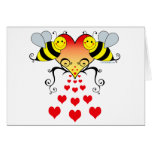 Bumble Bees & Hearts Cards