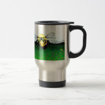 Bumblebee art coffee mugs
