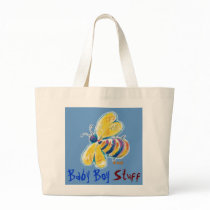 Bumblebee Baby Boy-x-large tote Bags