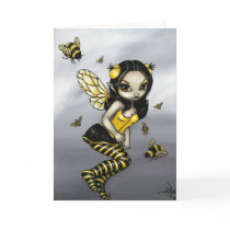 "Bumblebee Fairy" Greeting Card