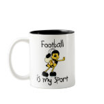 Bumblebee Football My Sport mugs