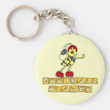 Bumblebee Football Player Tshirts and Gifts Key Chain