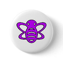 Bumblebee or Bumble Bee Honey Queen Wasp Purple