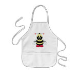 Bumblebee with Flower Hat Apron