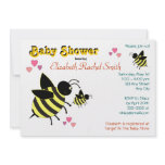 BumbleBees Baby Shower Invitations