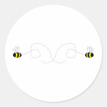 Bumbling Bumble Bees Sticker