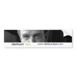 Bumper clarkson 4pm bumper stickers