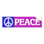 BUMPER peace Bumper Sticker