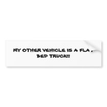 Bumper sticker