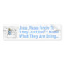 Bumper Sticker