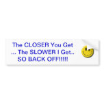 Bumper sticker bumper stickers