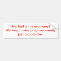 bumper sticker