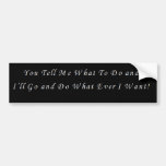 bumper sticker