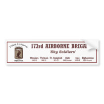 Bumper.Sticker - 173rd Airborne Brigade