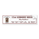 Bumper.Sticker - 173rd Airborne Brigade bumper stickers