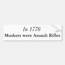 Bumper Sticker about the 2nd Amendment