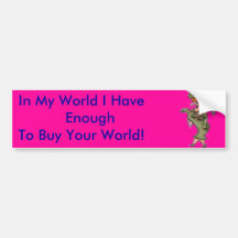 Bumper  Sticker Bumper Sticker