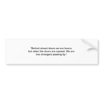 bumper sticker for lover's