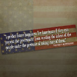 Bumper Sticker - Founding Father Quote bumper stickers