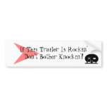 Bumper Sticker Fun Vintage Camper TT Humour bumper stickers