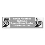 bumper sticker - grey