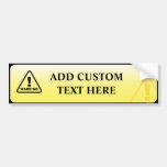 Bumper Sticker Template
