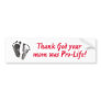 bumper_sticker_thank_God Bumper Stickers