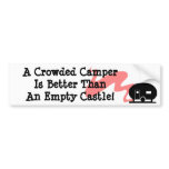 Bumper Sticker Vintage Camper RV Travel Trailer bumper stickers