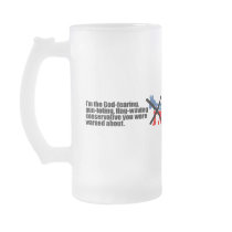 BUMPERTEMPLATE - God fearing conservative Mug