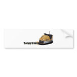 Bumpy Brains Bumper Car Logo Bumper Sticker