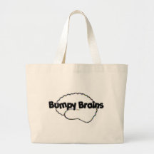 Bumpy Brains Logo Canvas Bags