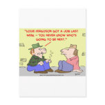 BUMS JOB NEXT postcards