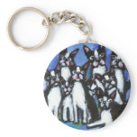 Bunch of Bostons Key Chains
