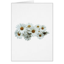 Bunch of White Daisies Greeting Card