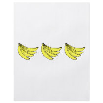 Bunch of Yellow Bananas. Full Color Flyer