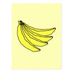 Bunch of Yellow Bananas. postcards