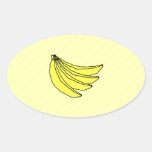 Bunch of Yellow Bananas. stickers