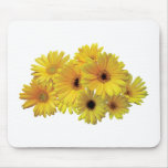 Bunch of Yellow Daisies Mousemats