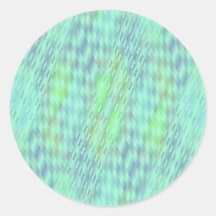 Bunches Of Diamonds Round Sticker