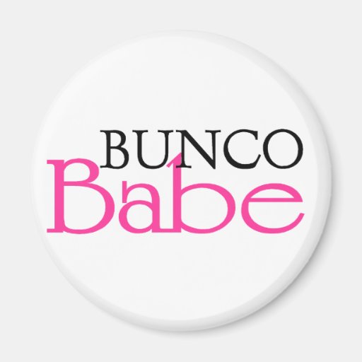 Bunco Babe Magnet