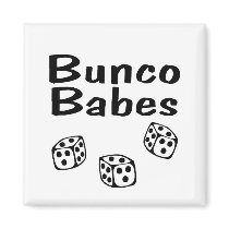 Bunco Babes Fridge Magnets