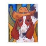 Bungalowart.com Desert Hound Postcard