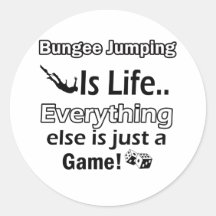 Bungee Jumping gift items Stickers