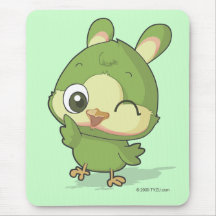 Bunirot cartoon character mousepad