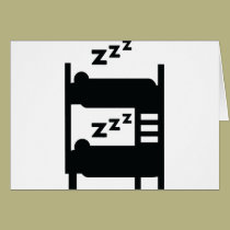 bunk beeds hostel cards