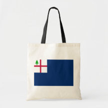 Bunker Hill, United States flag Tote Bags