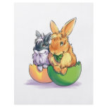 Bunnies - Happy Easter! flyers