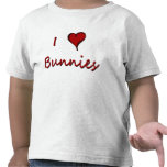 Bunnies T-shirt - I heart bunnies