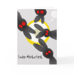 Bunny Abduction cards